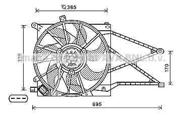 AVA QUALITY COOLING ol7649 -  